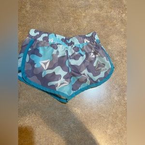 Girls, Reebok shorts, size 18 months with built-in panty